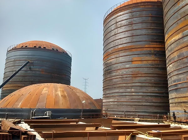 江城焦粉钢板仓